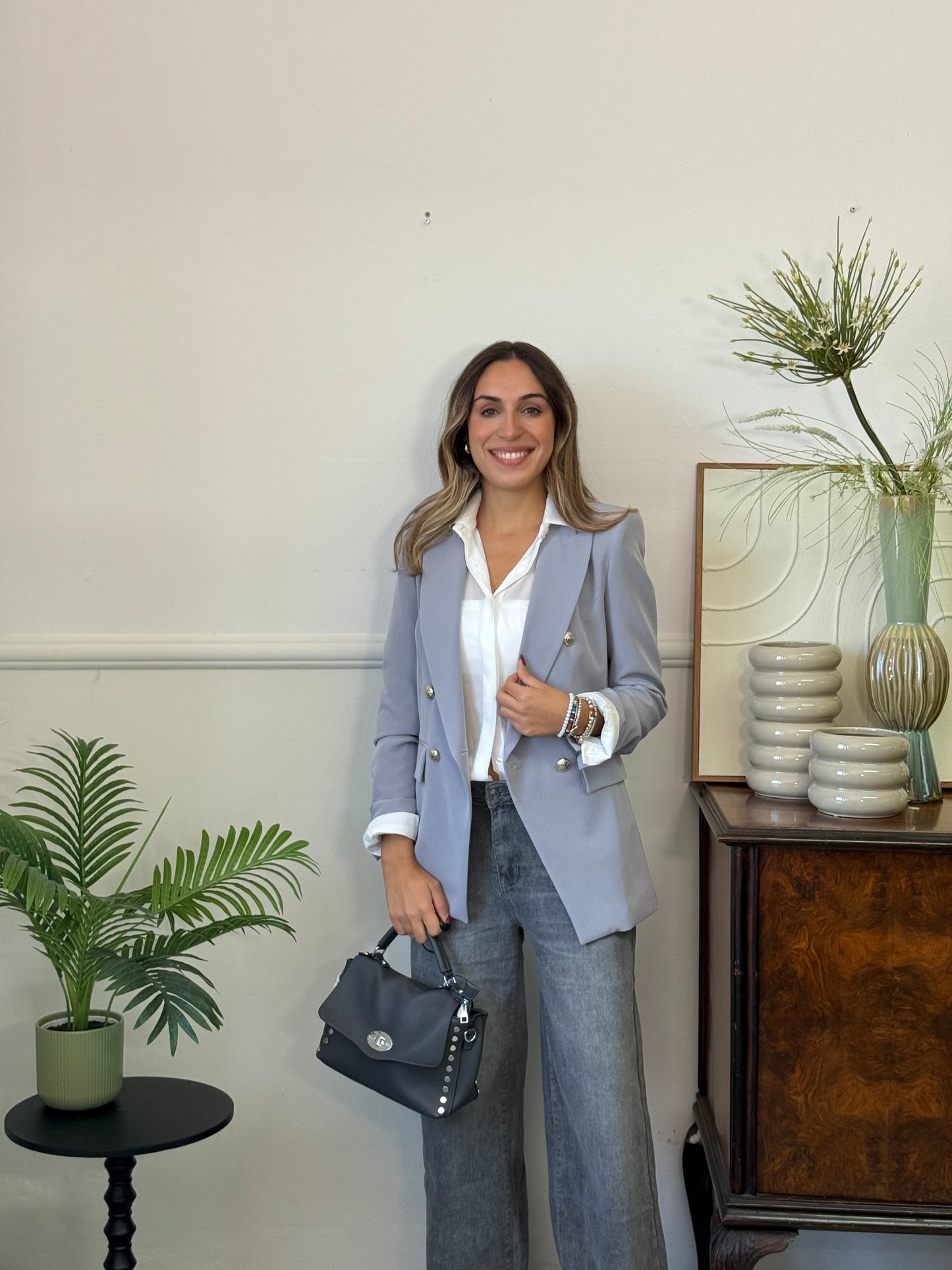 Blazer Luxury Grigio