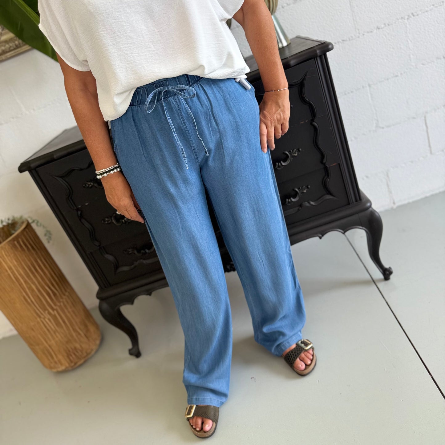 Jeans Chambray leggero e fresco