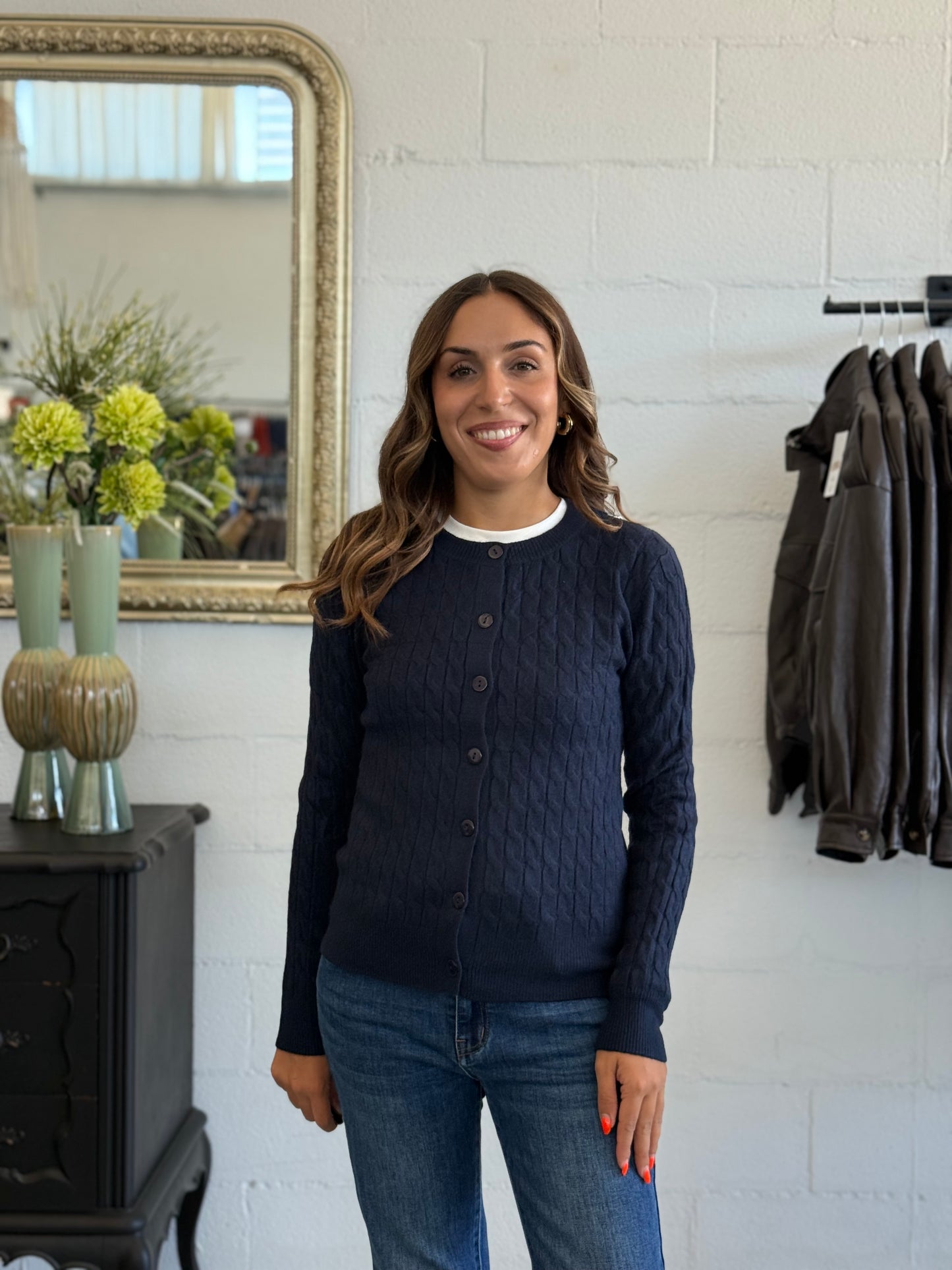 Cardigan Ralph in viscosa
