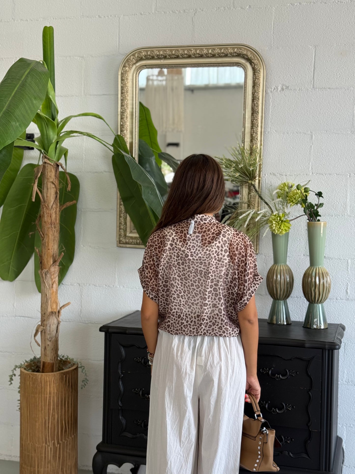 Camicia Leopard