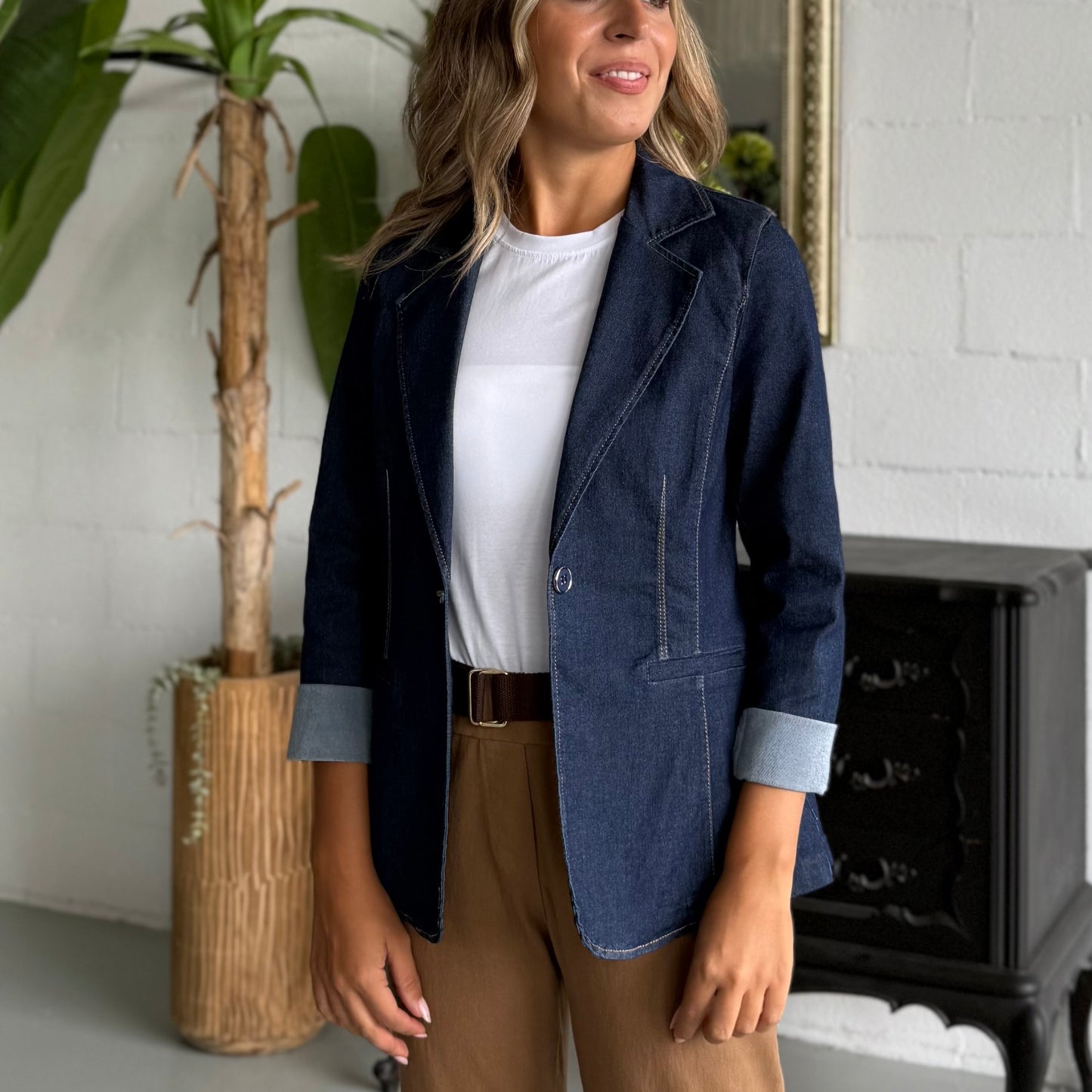Blazer Chambray