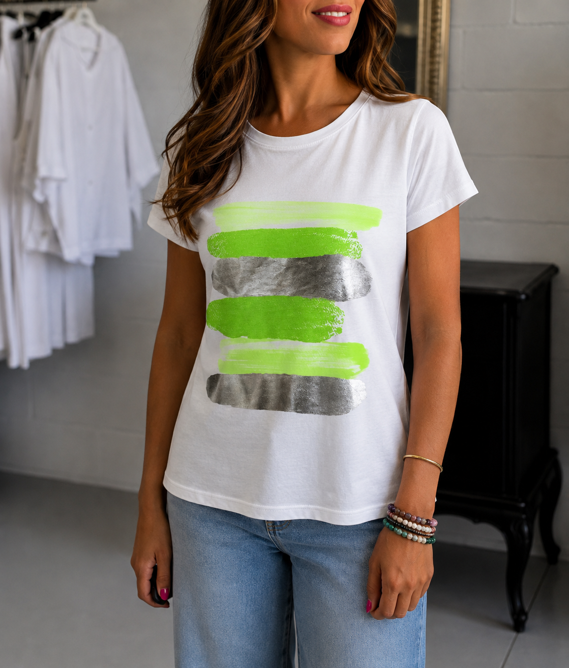 T-shirt Pennellate
