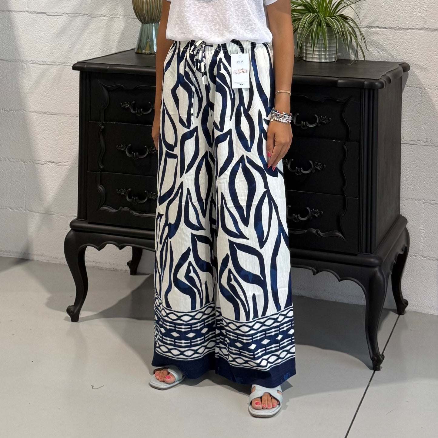 Pantalone Minorca misto Lino rif. 03