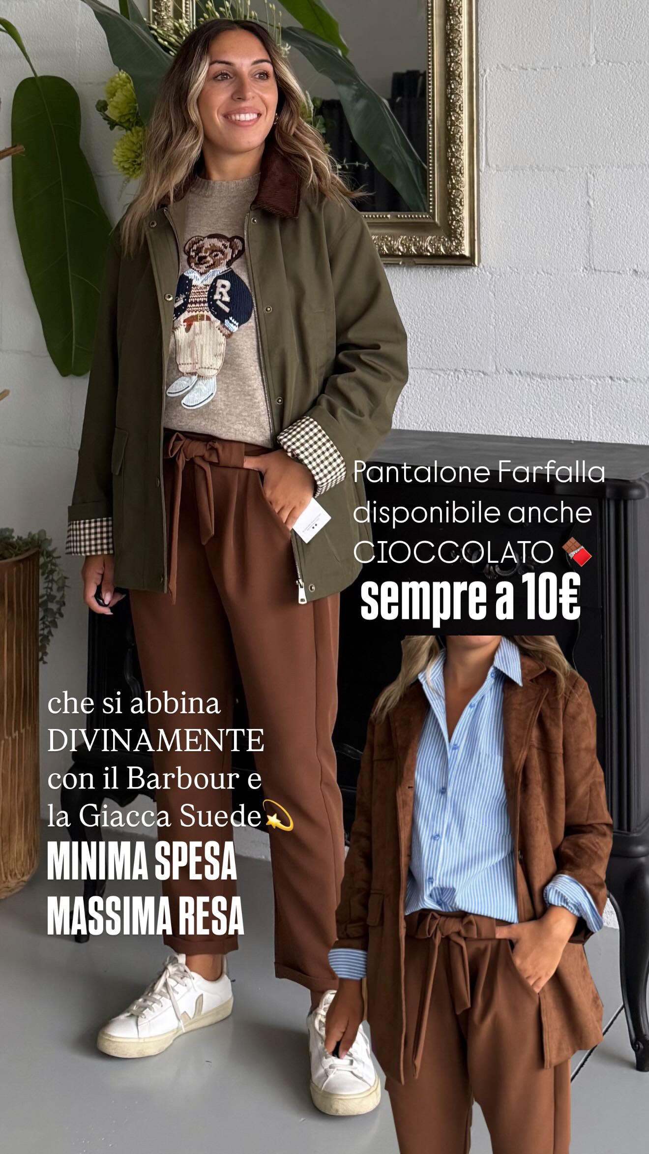 Pantalone Iconic Farfalla