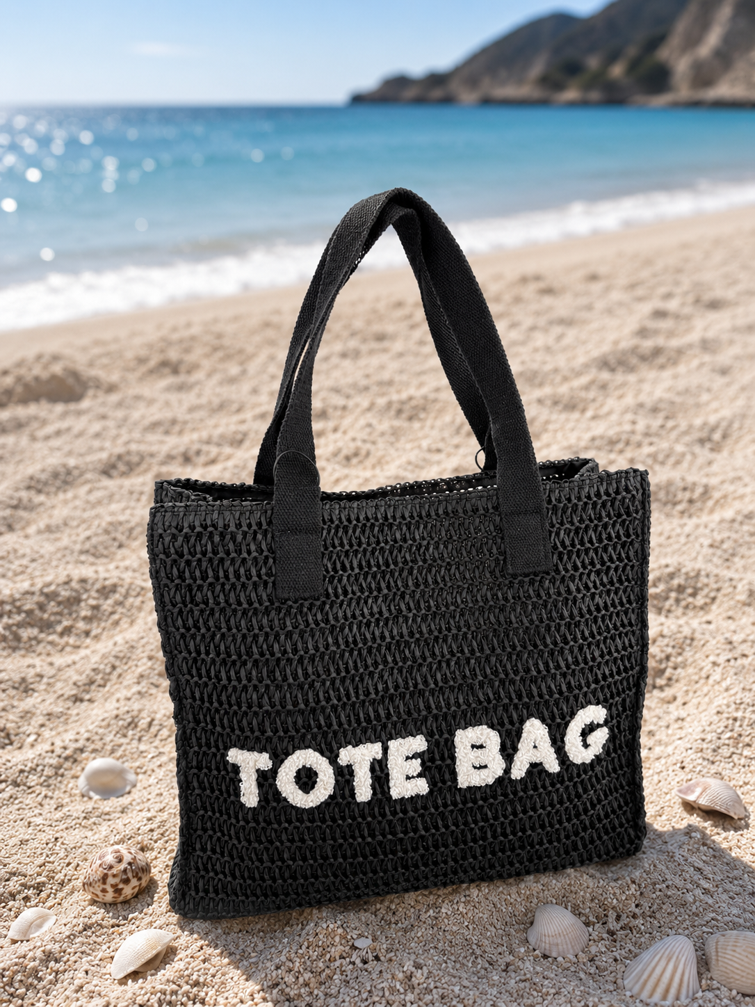 Borsa Tote in paglia
